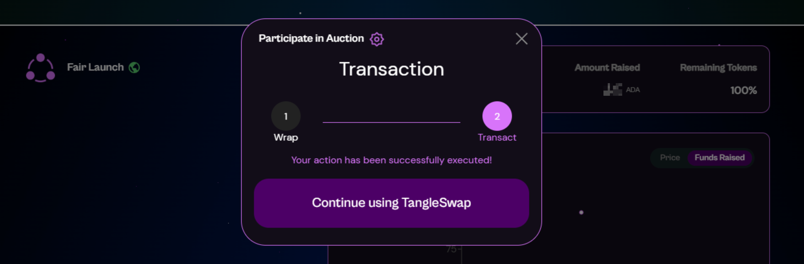 Swap UI - Default State